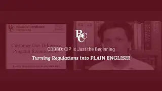 BSA - CIP is Just the Beginning