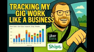 Tracking My Gig Work Like a Business | Full-Day Multi-App Hustle (Shipt, DoorDash, Uber Eats, More)