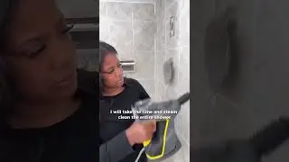 How to Deep Clean Shower Grout Fast! 🧼 #CleaningHacks