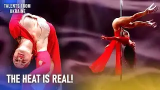 She Left Everyone Speechless With Her Hot Pole Dance! | X Factor Ukraine
