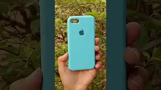 Sky Blue Original silicone case for Apple Iphone SE 2