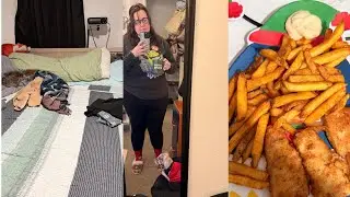 Making the bed~big YouTube day ~fish and chips for dinner ~Florida vlog ~✨part time housewife ✨