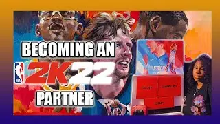 BECOMING AN NBA 2K PARTNER FOR NBA2K22 | Unboxing & First Playthrough on MYCAREER
