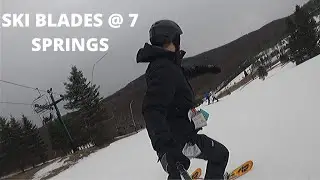 Seven Springs Ski Day - Go Pro Hero 8 *Face plant Crash*