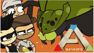 Ark Survival Evolved Cartoon - Boss Battle!