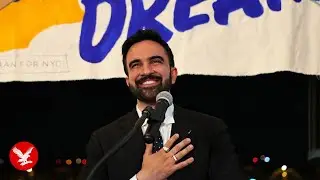NYC mayoral candidate Zohran Mamdani holds rally with union leaders