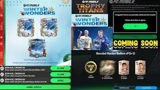 KODE REDEEM TERBARU FC MOBILE & MODEL CARD TERBARU EVENT WINTER WONDERS SEGERA HADIR FC MOBILE 25