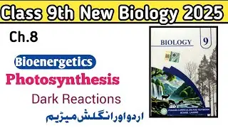 Photosynthesis|Dark Reaction| chapter 8| new book biology class 9th 