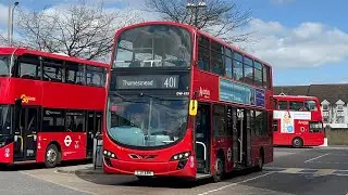 FRV. Arriva Route 401. Thamesmead - Bexleyheath Shopping Centre. Wright Gemini 2 DW435 (LJ11 ABN)