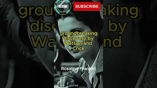quickfacts : Pioneering Biophysicist and the Untold Story of DNA's Discovery #rosalindfranklin