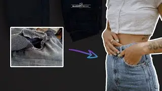 Hosentaschen in Jeans flicken - wie geht das am besten? | Jeans Tasche Mit Riss