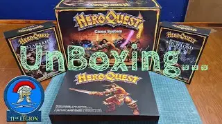 HeroQuest Mythic Tier (UK) UnBoxing