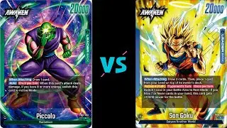 Piccolo (G) vs. Haloku (BL) | DBS Fusion World Gameplay