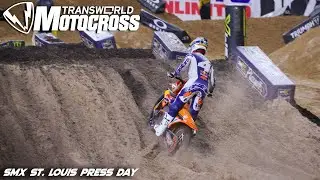 SMX St. Louis First Look | SuperMotocross Playoff 2 Practice Laps at The Dome