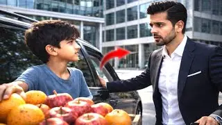 फल बेचने वाले बच्चे ने करोड़पति की कंपनी बिकने से बचाई… फिर जो हुआ| Emotional Story|