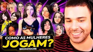 🚨 COMO AS MULHERES REALMENTE JOGAM! MINERVA REAGE AO V&Iacute;DEO DO BRONZIOCRE EM HOMENAGEM AOO DIA DELAS