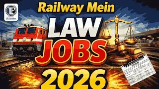 Railway mein Law Jobs | tlpacademy | 26 Acts 20  days ₹ 199/- Only  