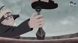 Naruto usa Modo Ermita&ntilde;o Contra El Susano de Sasuke/Naruto y Sasuke Pelean Por Un Perro Ahogandose