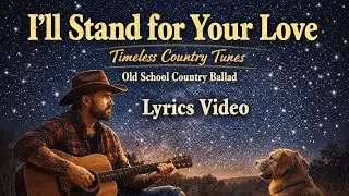 I'll Stand for Your Love - Timeless Country Tunes | Old School Country Ballad | Lyrics video 