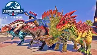 All Level 40 Jurassic World The Game Dinos VS Jurassic World Evolution Top  Apex Predators