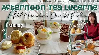 Afternoon Tea Experience | Hotel Mandarin Oriental Palace 🇨🇭 Lucerne, Switzerland