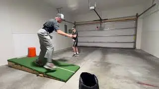 Pitching bucket drill