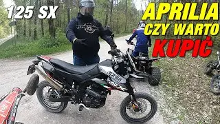 NOWA APRILIA SX 125 CZY WARTO KUPIĆ ! ? PIERWSZA JAZDA !