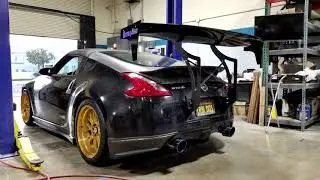Battle Aero 350z/370z Chassis Wing U-Support Bracket Install
