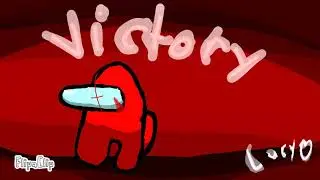 Among us art - victory screen