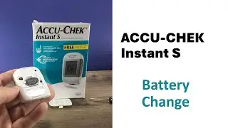 ACCU CHEK Instant S Battery Change | Battery charging is not an option