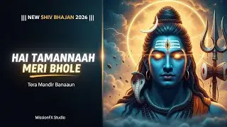 Hai Tamannaah Meri Bhole Tera Mandir Banaaun  | New Shiv Bhakti Song 2026 | Emotional Mahadev Bhajan