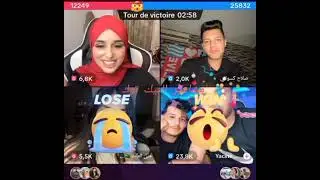 بث رحمة و صلاح و منى و فينوم أجواء تونسية جزائرية