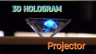 How to make 3D hologram|| hologram  projector||#simpleexperiment..