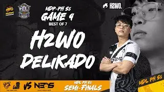H2WO DELIKADO | OMEGA NEOS VS ONIC X NINE LIVES GAME 4 MDL-PH S5 SEMI-FINALS | @h2woofficial