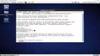 Configuracion de SSH en CentOS