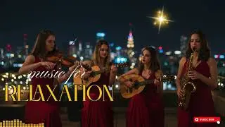 Smooth Jazz Nights 🌙 Saxophone & Spanish Guitar | Cinematic Fusion Music