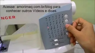 Aula Grátis de Manuseio Máquina De Costura Singer Cosmo 7422 7426