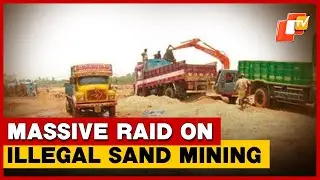 Sand Smuggling Network Busted IN Anandpur, Dozens OF Vehicles Seized