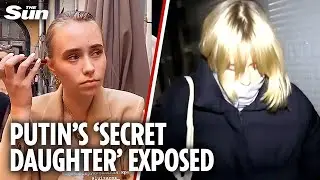 Moment Putin&rsquo;s &lsquo;secret daughter&rsquo; says &lsquo;I&rsquo;m really sorry&rsquo;  after being confronted by Ukranian