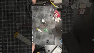 I'm making a speaker out of garbage in my room :)