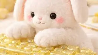 [ASMR] Cute Plush Friends Typing ASMR 🐻🐰🐤