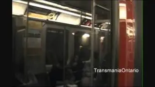 Yonge-University-Spadina Line - TTC 1995-2001 Bombardier T1 (Bloor-Yonge to York Mills Station)