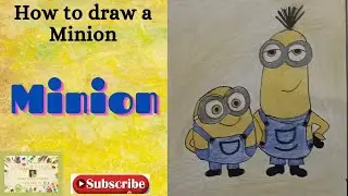 #draw#drawing||How to draw Bob Minion and Kevin Minion step by step Easy