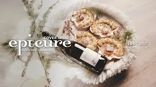 epicure December 2017 cover shoot