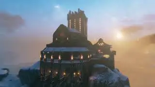 Valheim Mountain Base