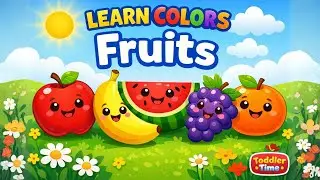 Fruits Color Song 🍓 | Learn Colors for Toddlers