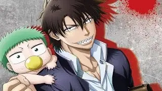 Приколы из аниме(Лучшие моменты) Вельзевул(Beelzebub) часть 1