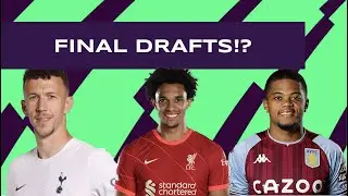 GAMEWEEK 1 FINAL DRAFTS! | FPL 2022/23
