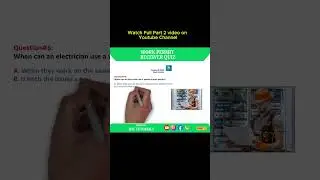 Latest Aramco Work Permit Receiver Exam Quiz#6 | 100 WPR Exam Question and Answer. #shorts #wpr