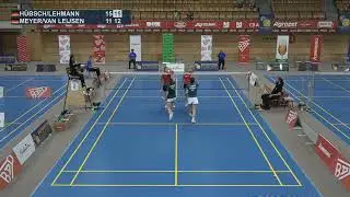 Match point - H&uuml;bsch / Lehmann vs Meyer / Van Leijsen - WD, SF - Czech Int. Future Series 2025